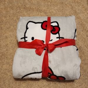 Hello Kitty Queen Blanket Plush Throw 90x90